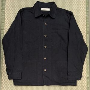 Imperfects Men's Black Lightweight Shirt Jacket